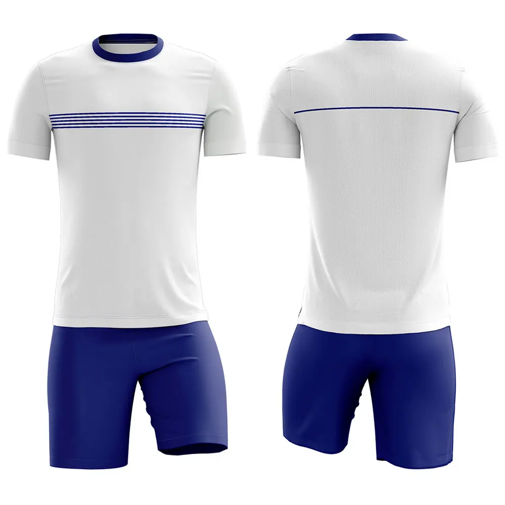 
High Quality Cheap Soccer Jersey 100% Polyester Club Soccer Uniform 