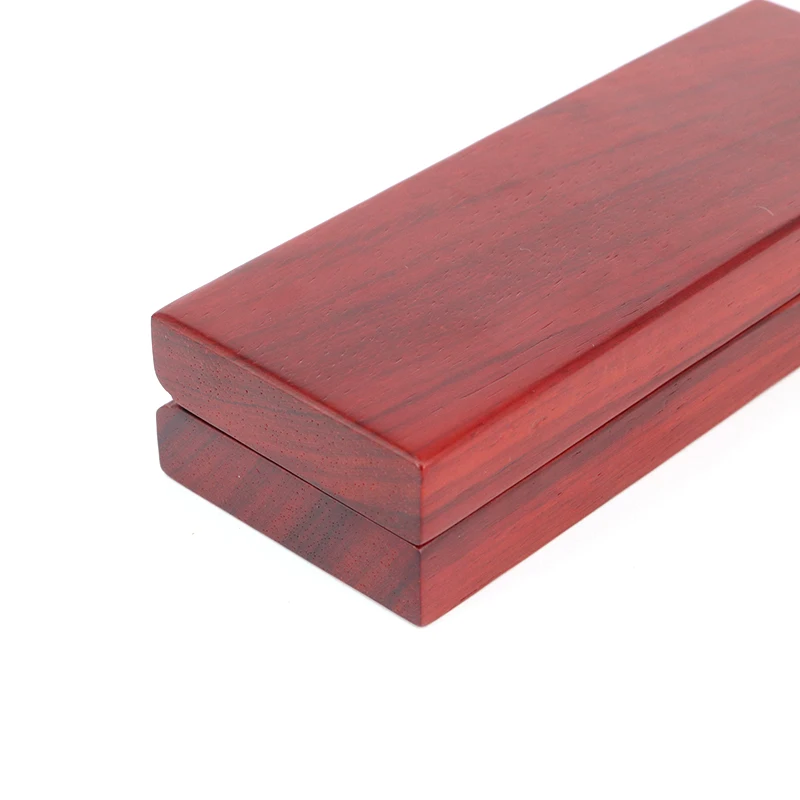 High Quality Smooth Wood Touch Feel China Bulk Custom Gift Single Pen Case Wood Packing Wooden Pencil Box