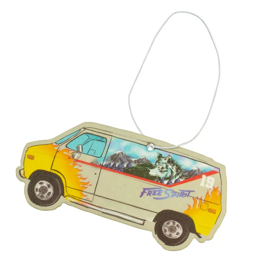 Изготовленный На Заказ подвесной бумажный автомобильный освежитель воздуха в форме грузовика