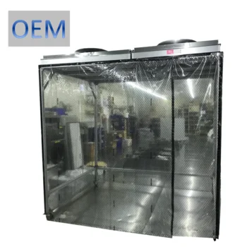 Class 100 modular clean room soft wall clean room