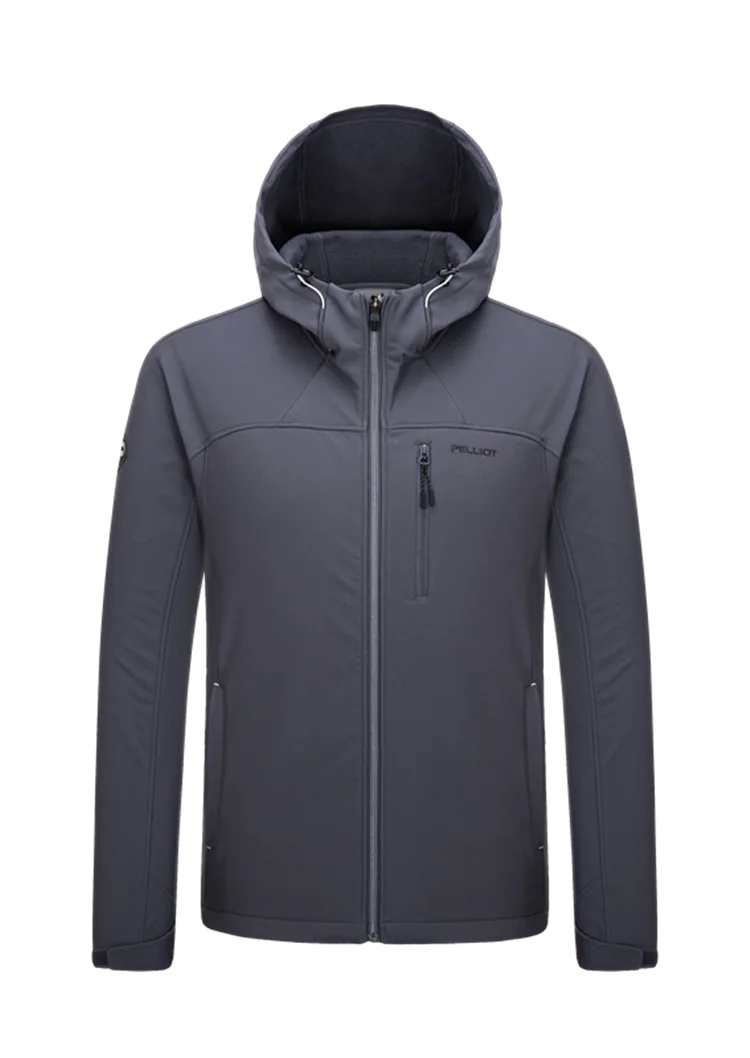 Sportswear Light Men Water Repellent Softshell Jacket Coat Fleece Waterproof Jacket Custom Logo Autumn 100% Polyester Adults