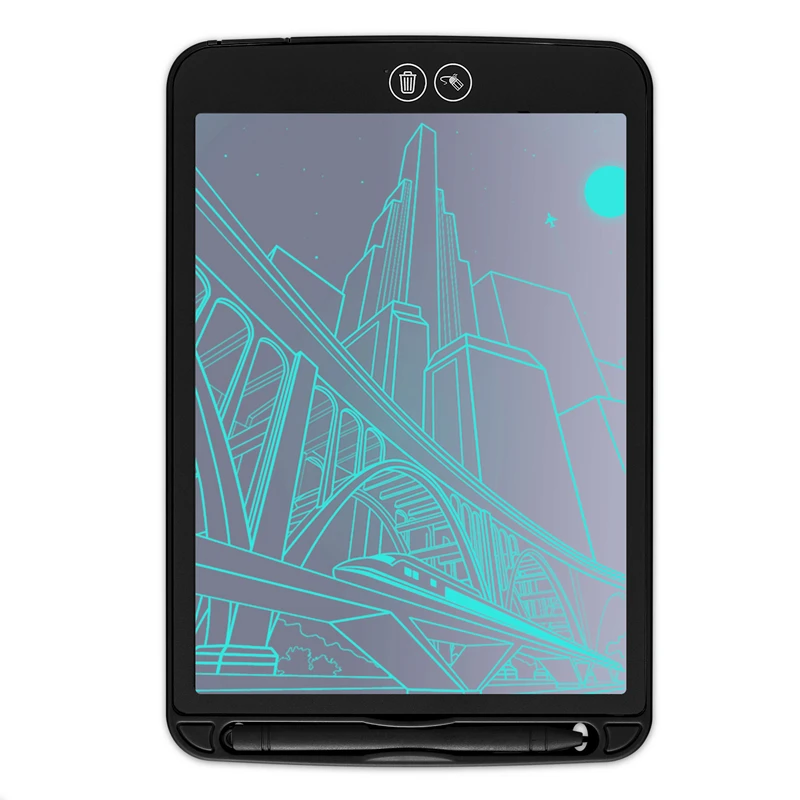 8,5 дюймов ЖК-дисплей писатель магнитная доска для зарядного устройства с частичной удалить функция