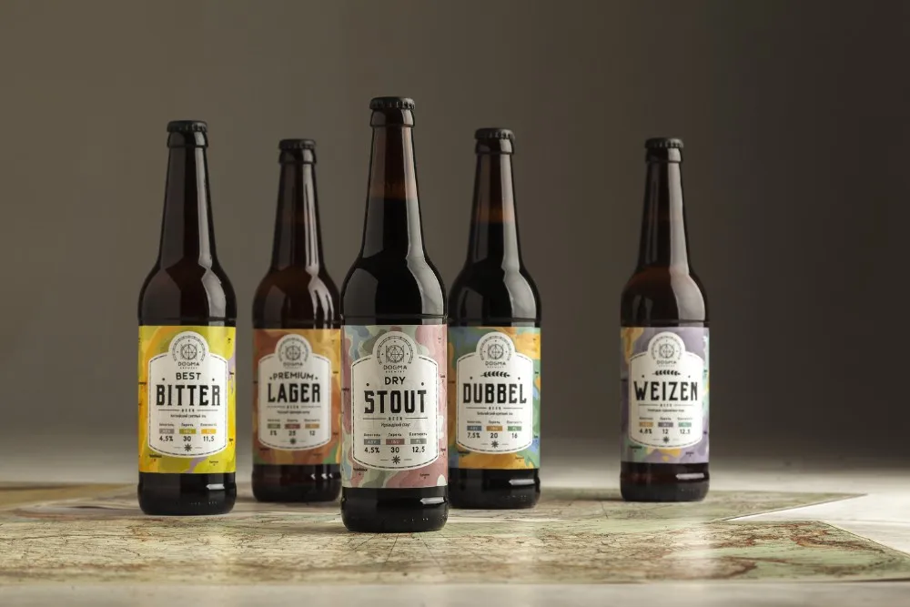 Высококачественное Пиво Dogma Munich Helles Light Lager
