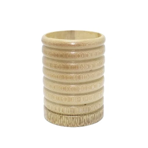 Бамбуковая деревянная винтажная подставка для ручек школы и офиса стационарный контейнер Школьные Аксессуары чехол