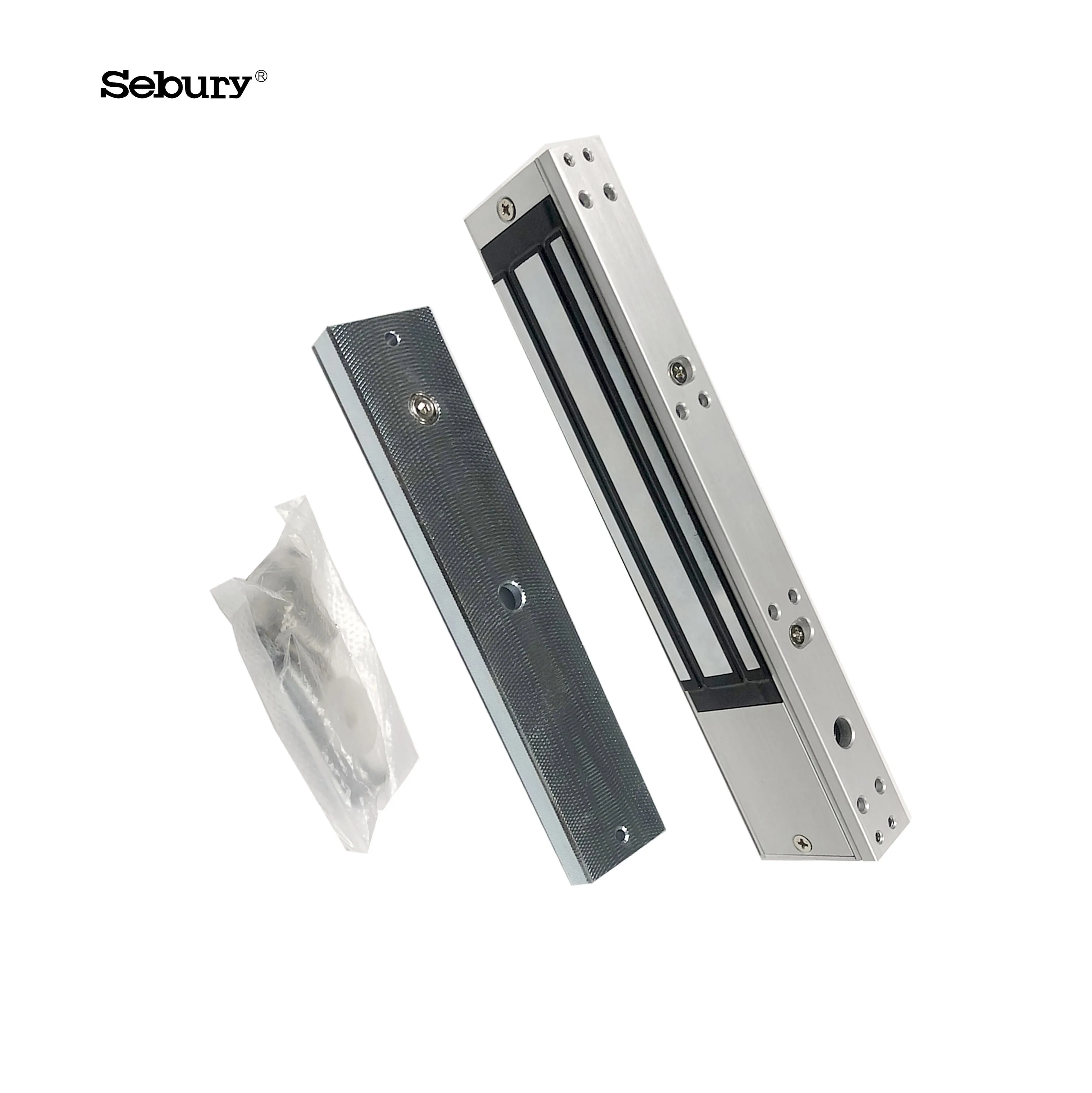 Sebury Factory Direct Stable Lock Use for Glass Wooden Door Magnetic Lock 280KG 600lbs Holding Force