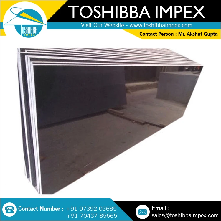 Factory Direct Sale Jet Black Granite Price in India