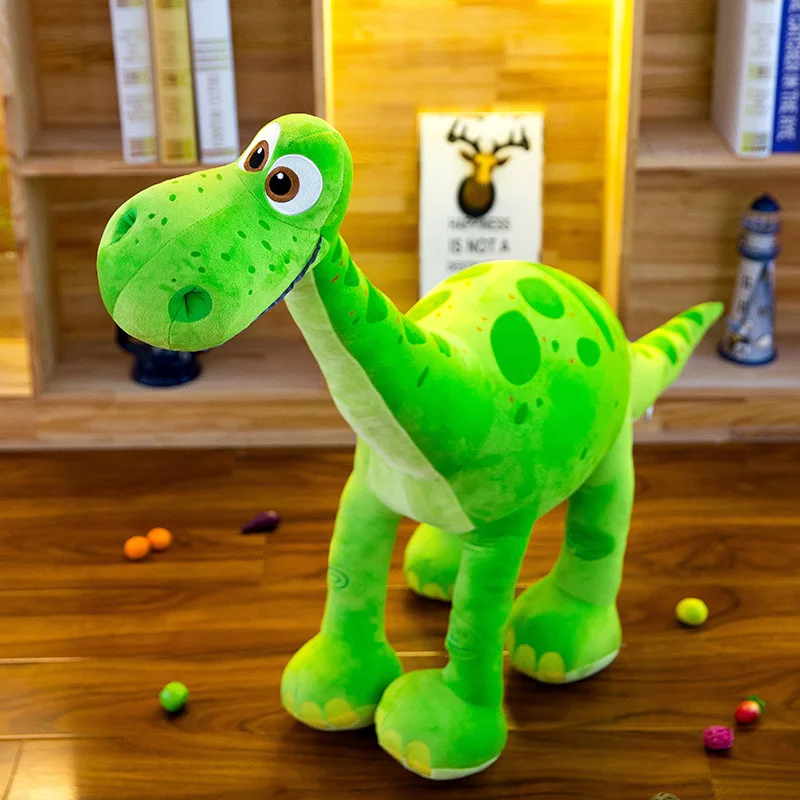 YIWU AULLAN  Hot Wholesale  Kawaii  Kids Birthday Gifts  Dinosaur Doll Green Long Neck Dinosaur Stuffed Animal Plush Toy