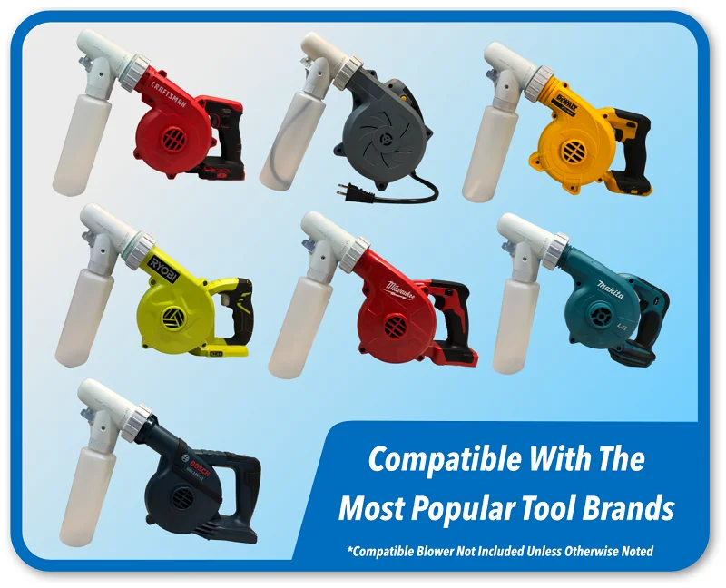 Omni Fog USA Nozzle 32oz. With Universal Blower And Designed To Spray