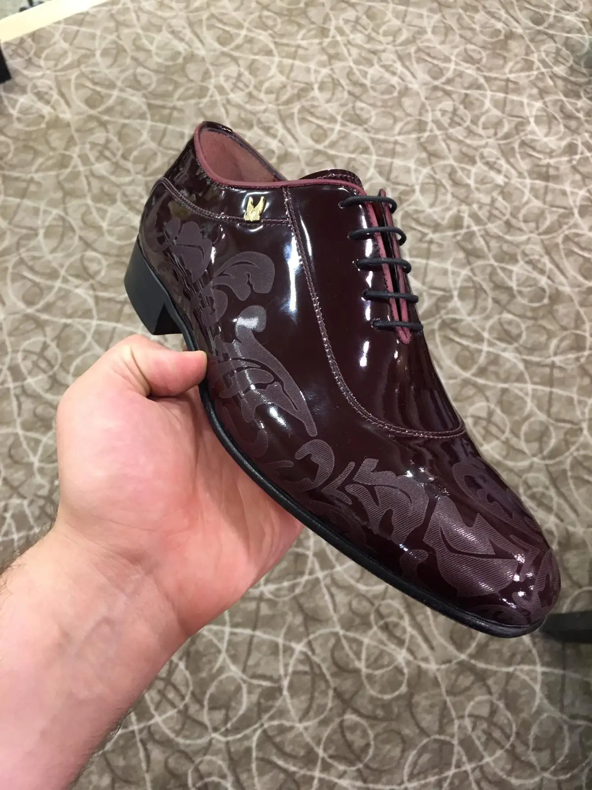 
2021 Turkish Genuine Leather Wedding Shoes 