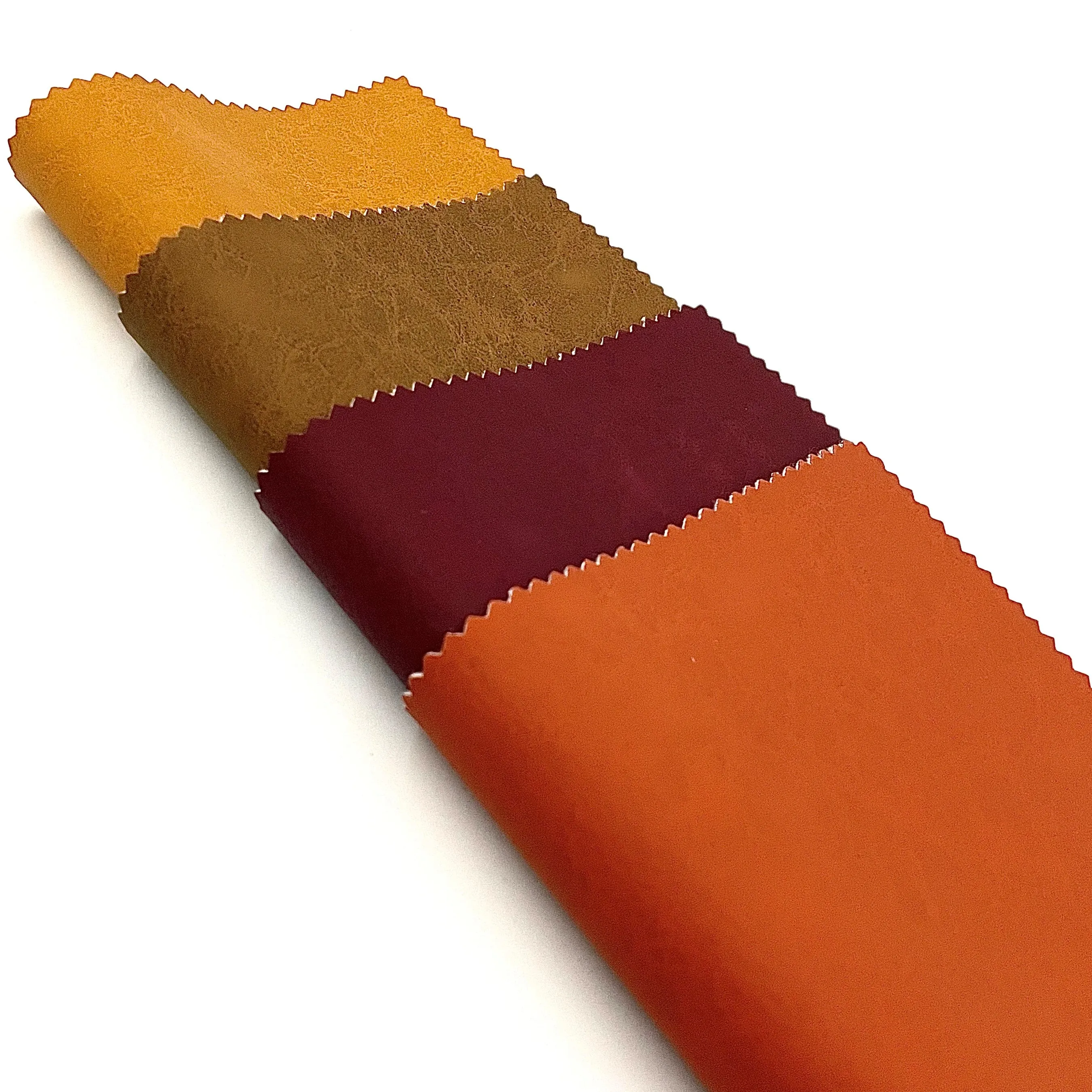 EPO High Quality Eco Friendly Two Toned Waterproof Recycled PVB Foamed Faux Leather for Home Decor