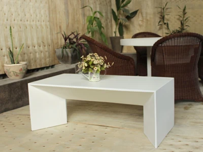 Vietnam Supplier Black Luxury Coffee Round Table Coffee Side Bed End Table Furniture Nomad Console white
