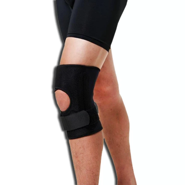 For Runner, Exercise, Soccer, Volleyball With Strengthen Belt Half Open Knee Support