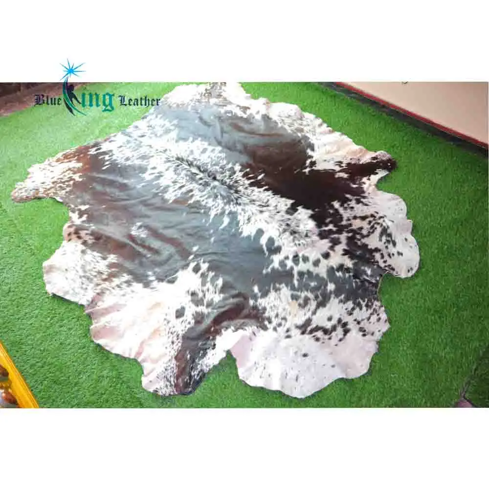 Ready Stock Animal Skin Faux Fur Cow Rug Printed Cowhide Rug prayer rug