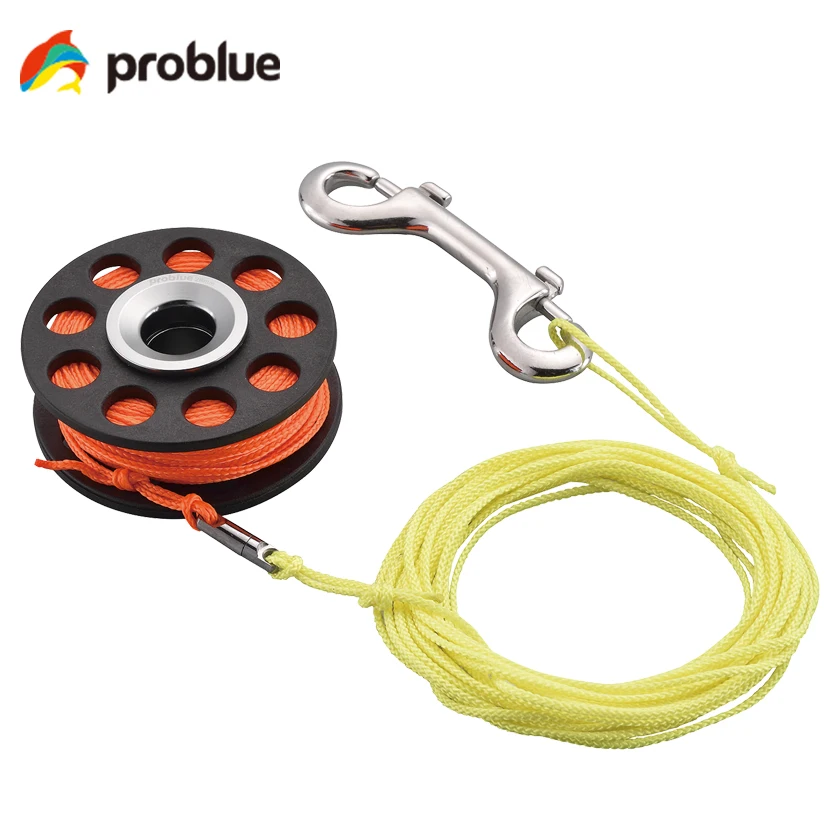 Problue AC-92ASD-20M специальная конструкция Спиннер пластиковый катушки w/крючок из нержавеющей стали