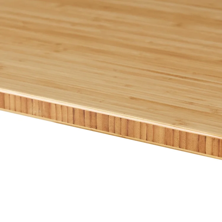 Wholesale Ergonomic bamboo desk top bamboo Table Top for Standing Desks lift up desk