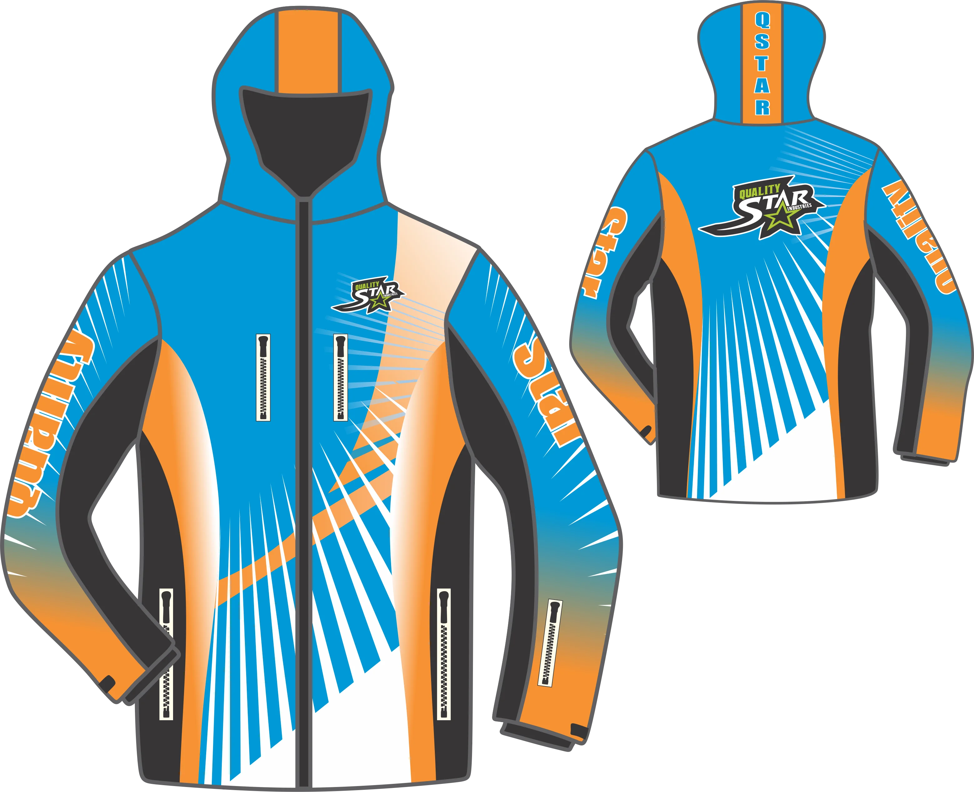 Best Quality Unisex Ski & Skating Jacket Custom Design 100% Waterproof Nylon 10/10 Performance Rating Breathable Extra Zipper