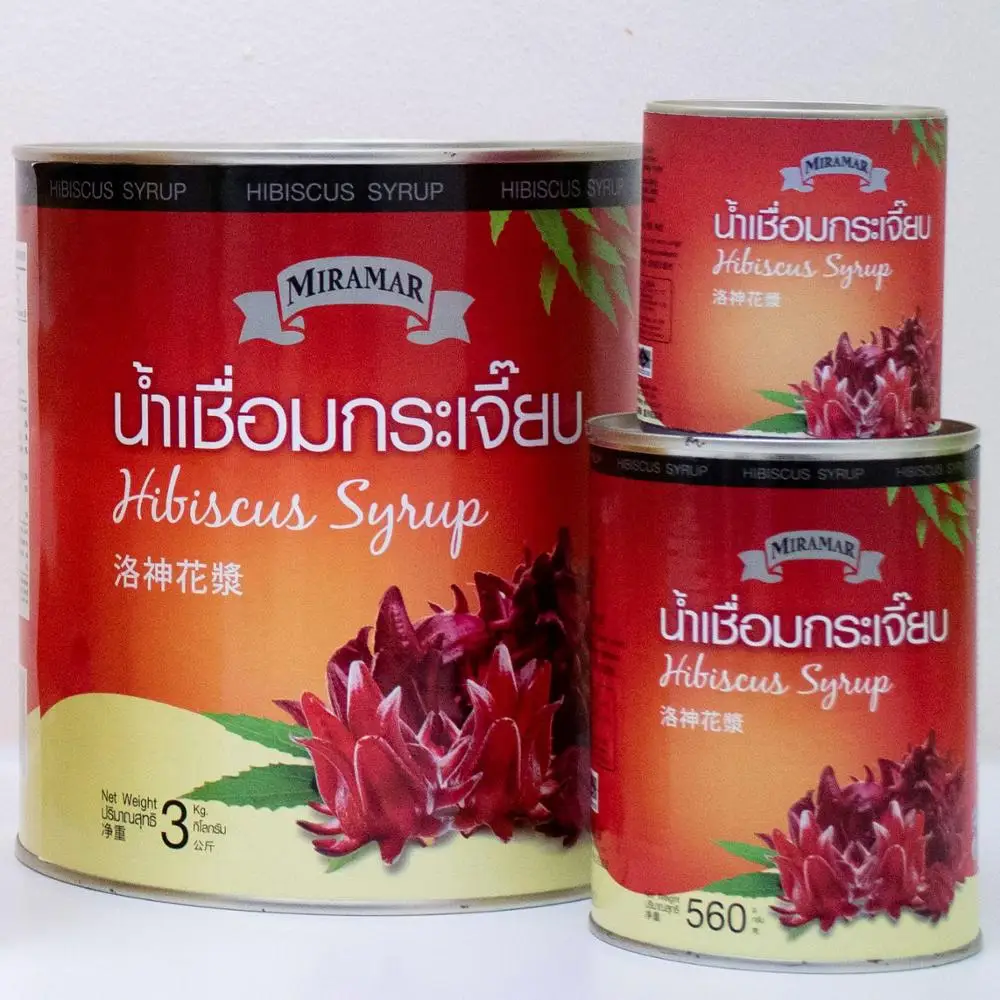 Canned Hibiscus Roselle flower Blooms Jam