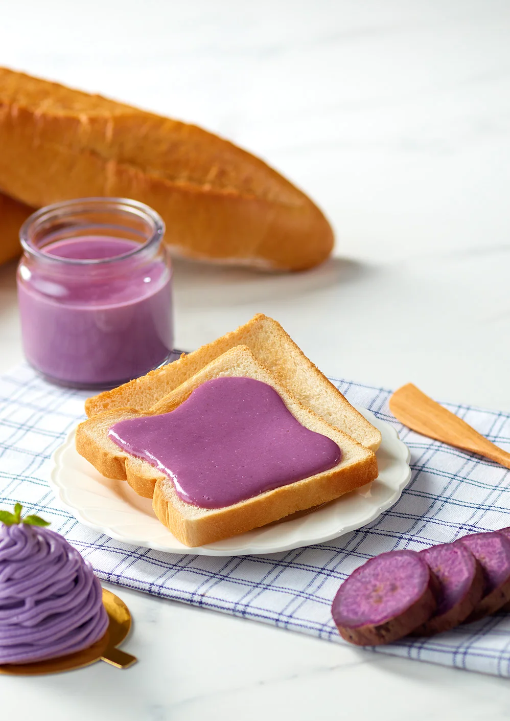 
Thailand Supplier Delicious Purple Sweet Potato Flavored Instant Powder Drink 