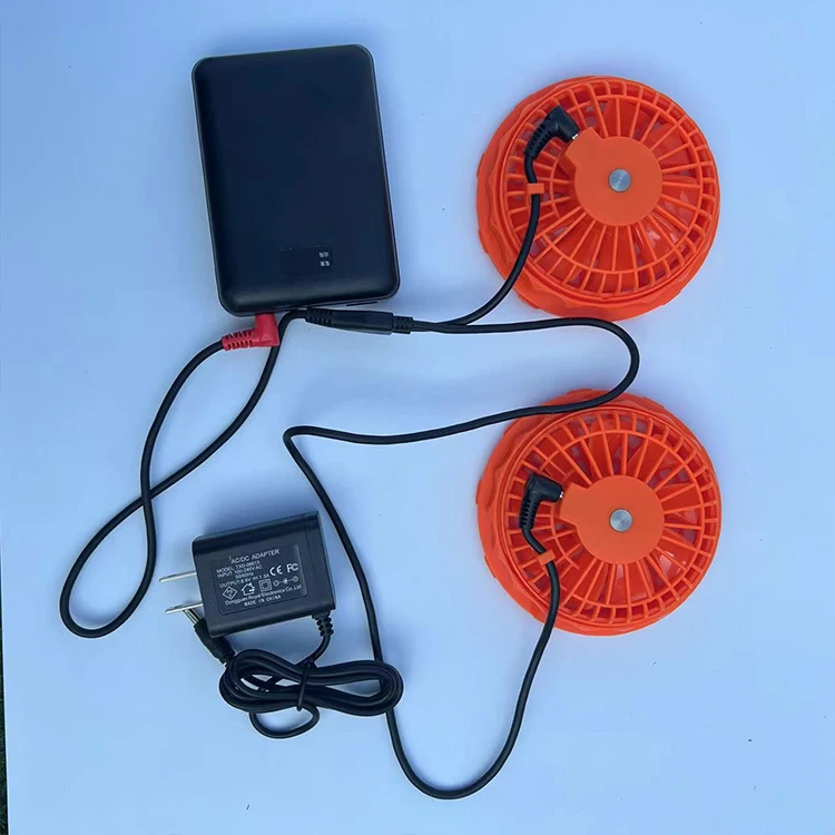 Fan battery set for air-conditioning work clothes Work clothes fan Air-conditioning fan separately 4-stage wind power