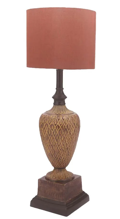 Modern Style Metal Bedside Table Lamp with Square Shade Aluminum and PC/Abs Body 110V LED Light Source for Room Decor