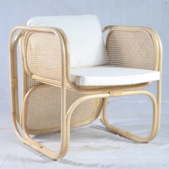 Лидер продаж, мебель из натурального ротанга, стул с тесьмой для дома и дома
