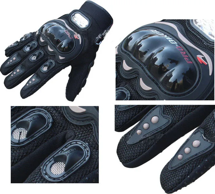 Good Motorcycle Gloves Leather Gloves Goatskin Motorcycle Custom Racing Riding Sport