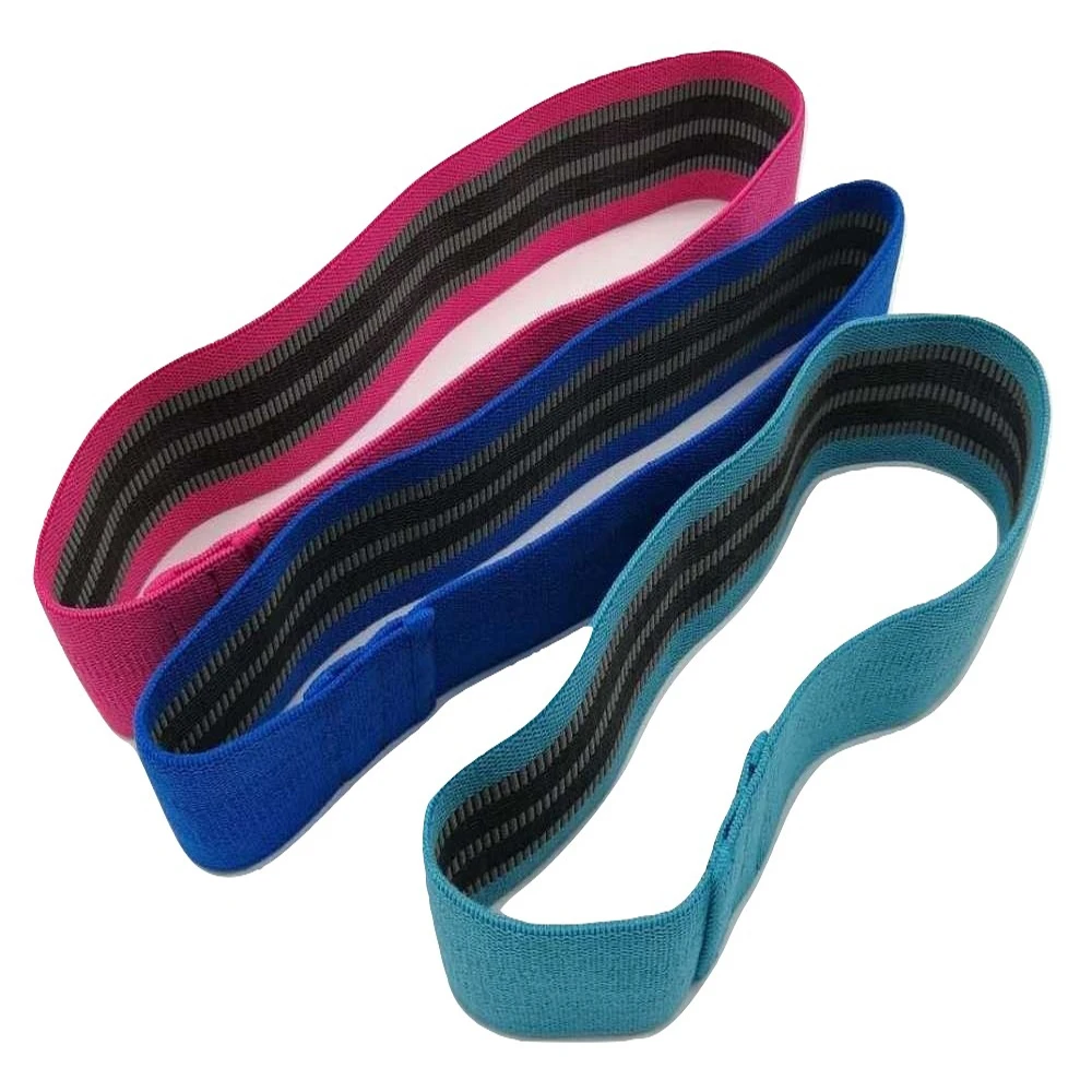 Fabric Cloth Hip Circle Anti Slip Resistance Bands