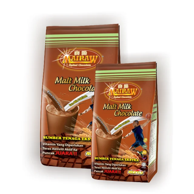 
Malt Hot Chocolate Drink Popular Brand Mairaw Instant Powder (2kg) Halal Malaysia Supplier 