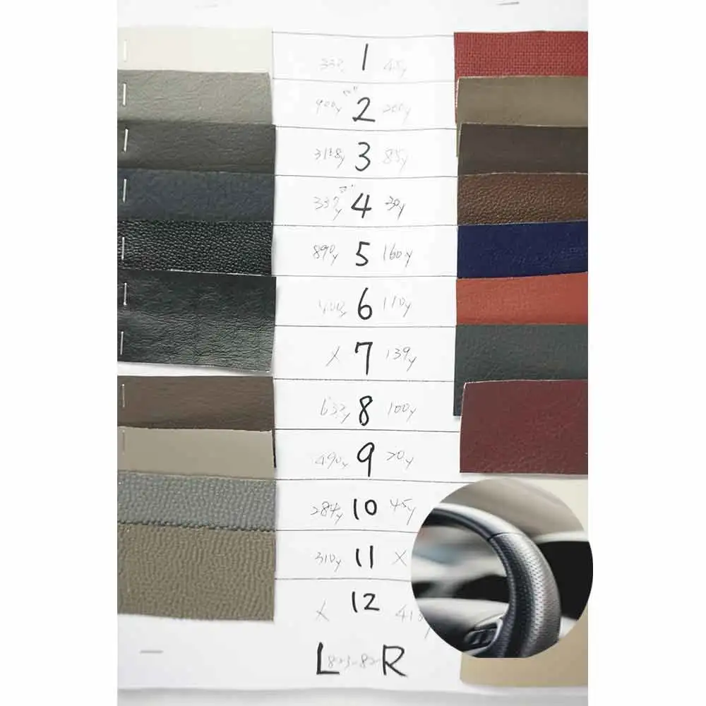 ПВХ кожа двери ПВХ кожа для автомобильного сиденья меха Автомобильные Чехлы На Сиденья