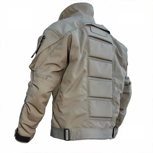 customized petroleum security police bike  jacket with back protection men multi pockets wind and rain proof motorbike jackets