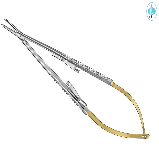 Castroviejo Needle Holder Pliers Head Length  Stainless Steel Orthodontic Instrument