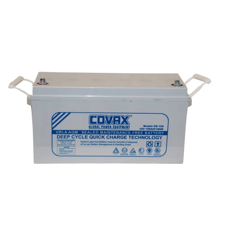 Best Range Superb Quality Multiple Usage Long Life Cycle Sealed Maintenance Free Covax CB150 Battery