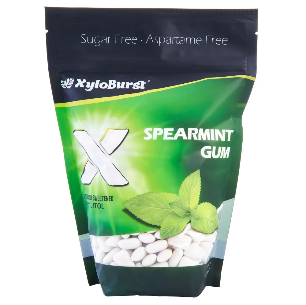 XyloBurst Sugar Free Xylitol Spearmint Gum 500 ct. Bag