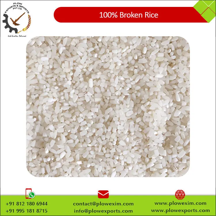 100% Broken Parboiled Rice Best Broken Rice Manufacturers from India