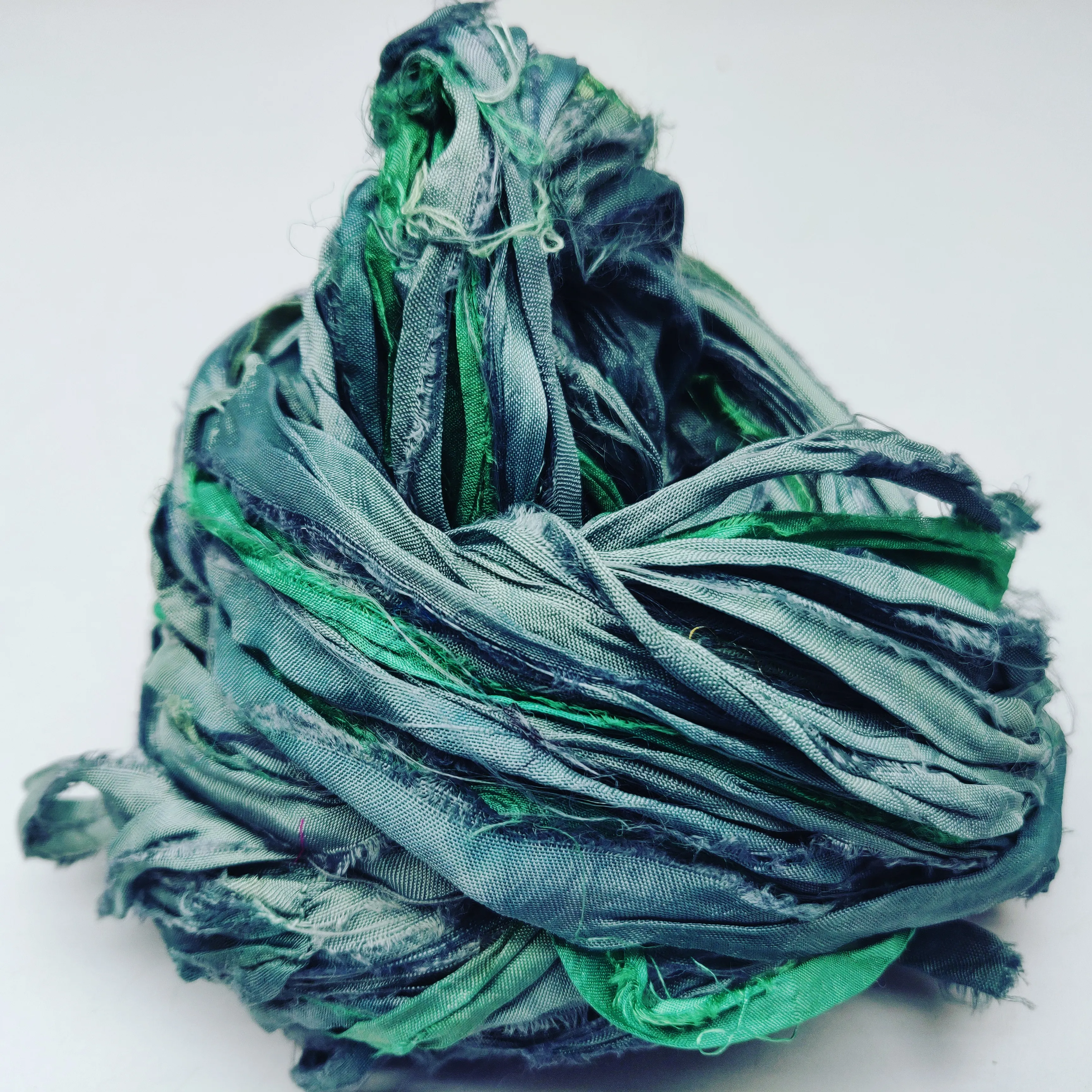 Шелковая лента сари пряжа 3-дюймовая ткань с принтом корсажная рисунок в горошек материал для лица