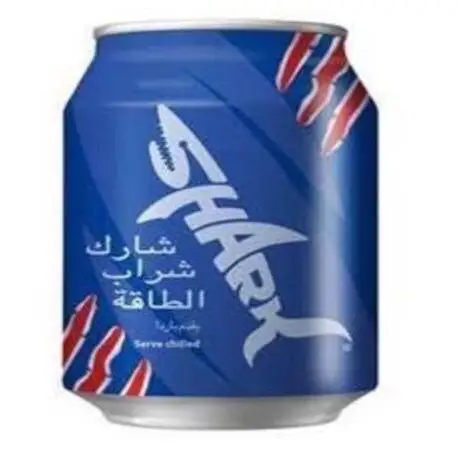 Premium Taste Shark Still Energy Drink in cans
