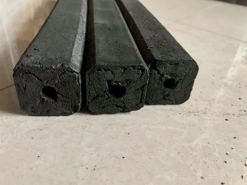 Hot Burning Sawdust Briquette Charcoal from Vietnam Square Shape with Japanese Standard