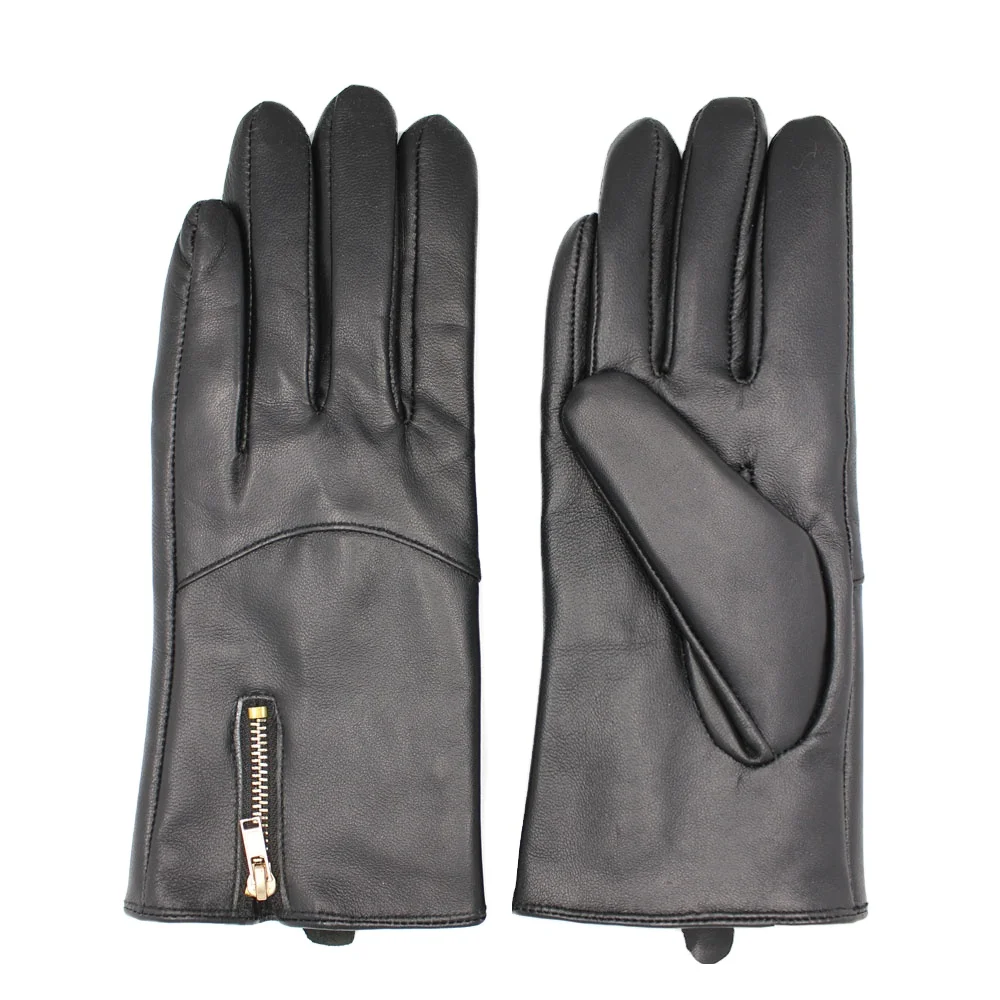 Latest design Pure Sheepskin leather deerskin Leather cheap price durable Touchscreen  dressing gloves Driving Gloves