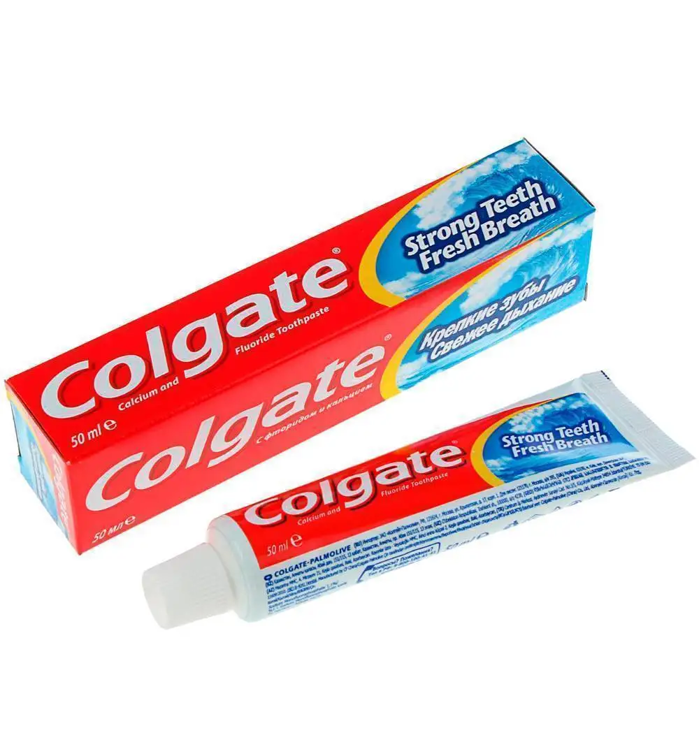 Зубная паста хорошего качества Colgatee Strong Teeth