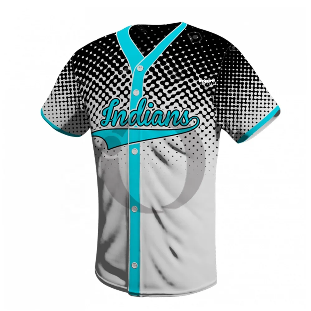 
OEM Newest Customized Low MOQ Hot Sale mesh Baseball Jersey By inspire apparel 
