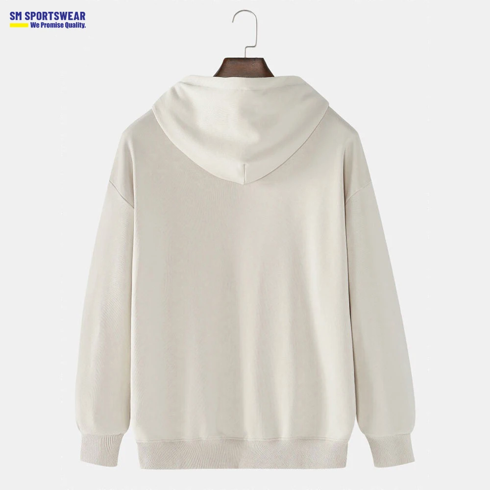 Мужские толстовки и свитшоты большого размера на заказ 400 г/м2 100% хлопок флисовый пуловер с вашим логотипом