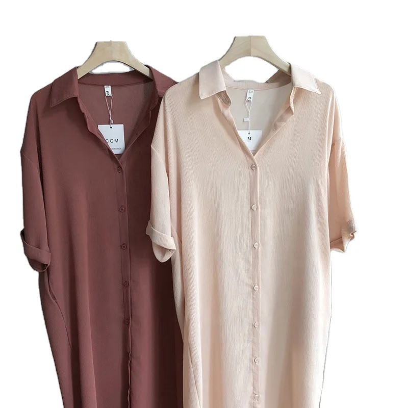 Европейская и американская мода для женщин карман 100% хлопок Кнопка 2021 женские блузки и рубашки OEM
