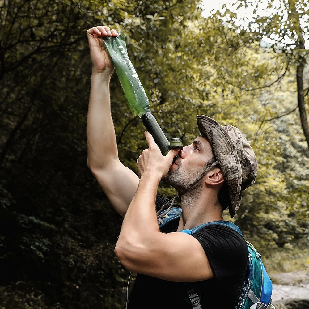 
Hiking products portable outdoor water purifier 