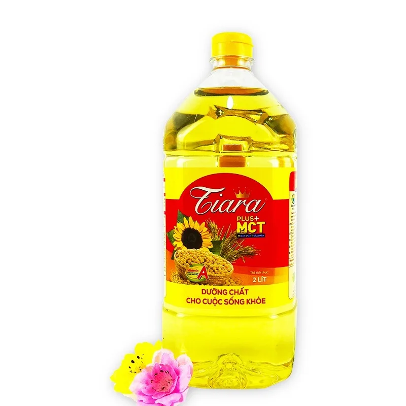 High quality Tiara 2L sunflower oil at wholesale price cooking oil