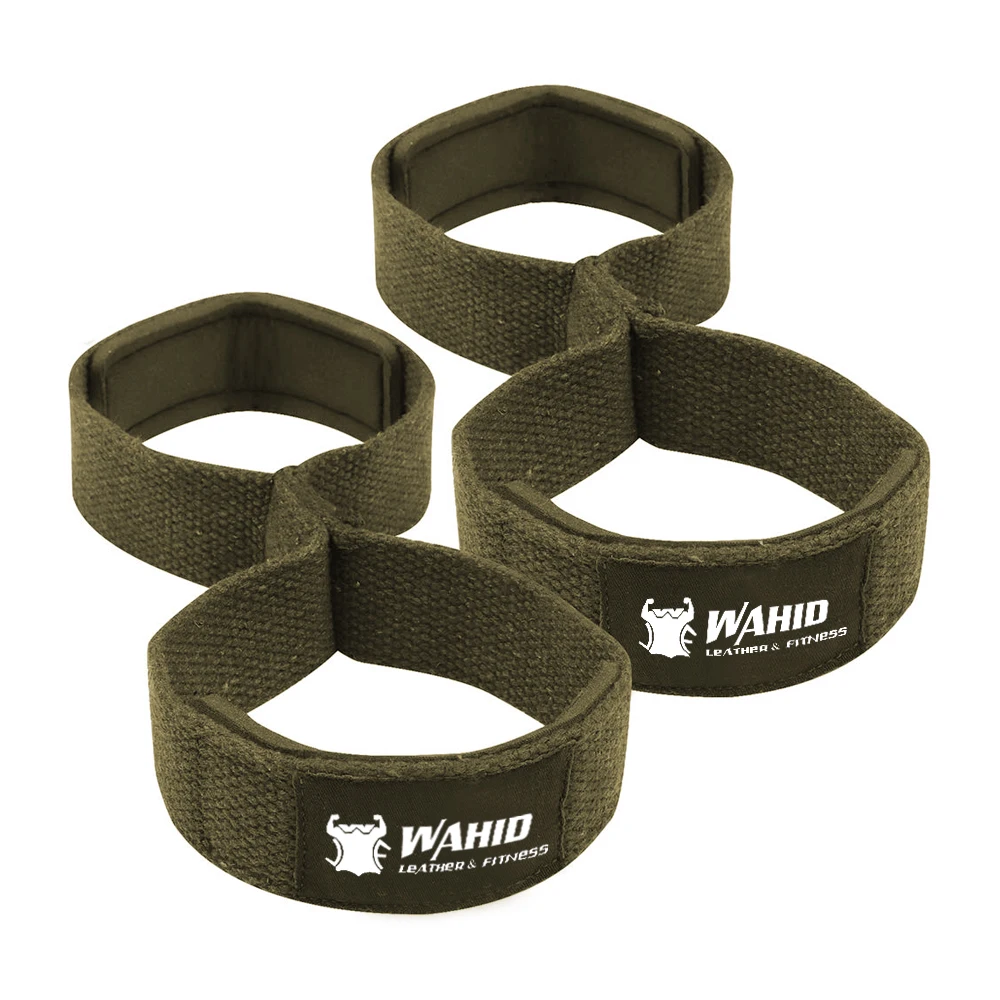 Top Selling Figure 8 Weight Lifting Wrist Straps for Powerlifting and Gym Fitness