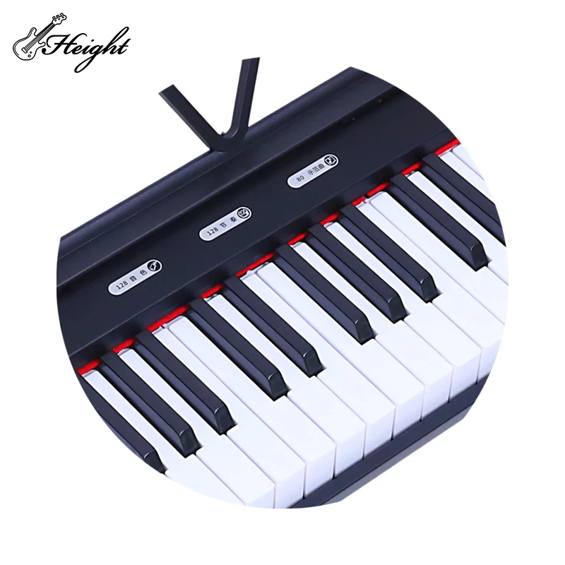 Custom Brand Wholesale Price Digital Piano 88 Keys Keyboard Electronic Organ Kids Musical Instrument