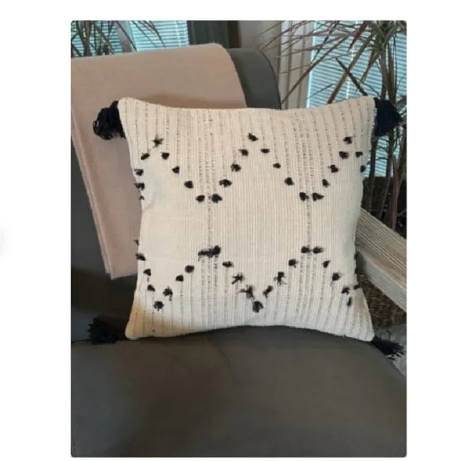 Indian Handmade Cotton Bohemian Throw Pillow Cases Cushion covers For Hotel & Home Decor