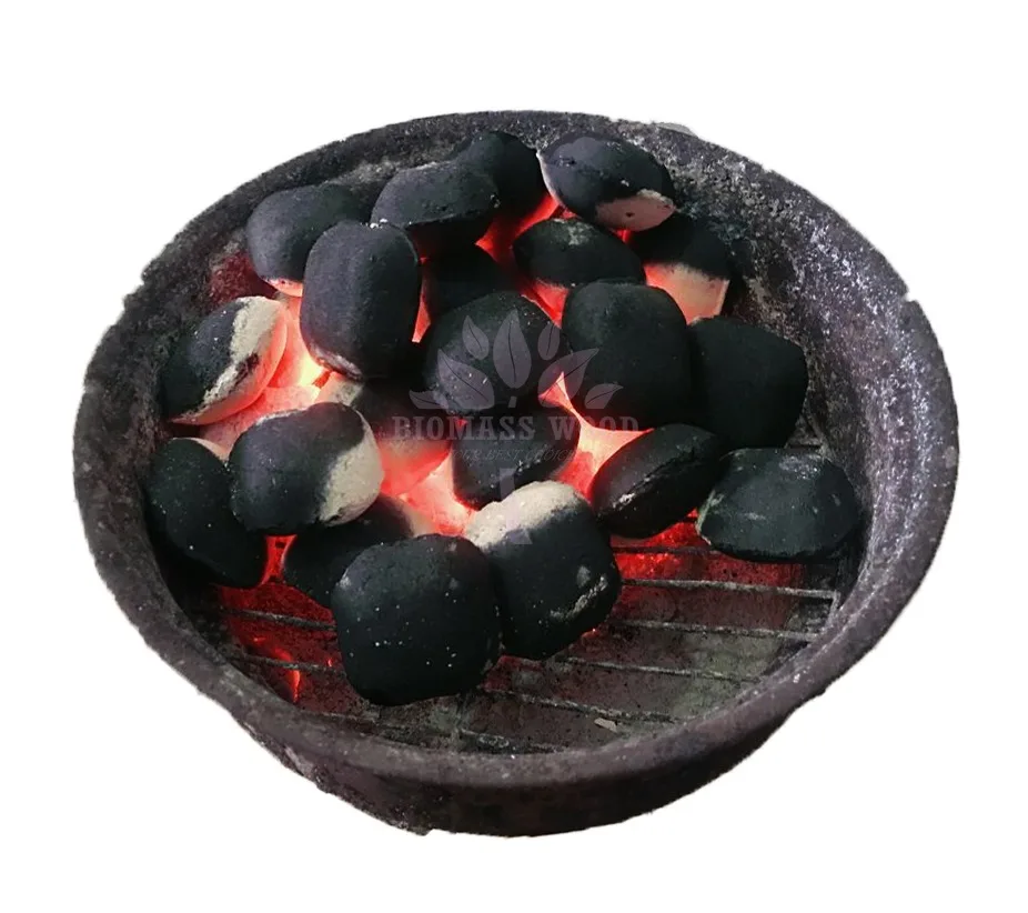 Подушка для брикетирования древесного угля/высокая кислота без отверстий Бездымная запаха WHATSAPP + 84911406611