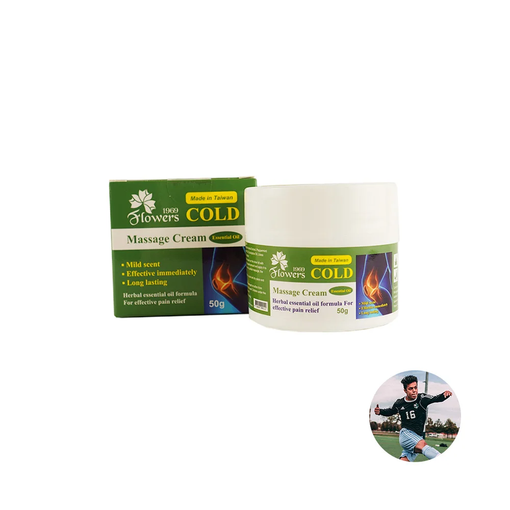 hot selling products MSDS Cold massage cream for relieving coccyx pain