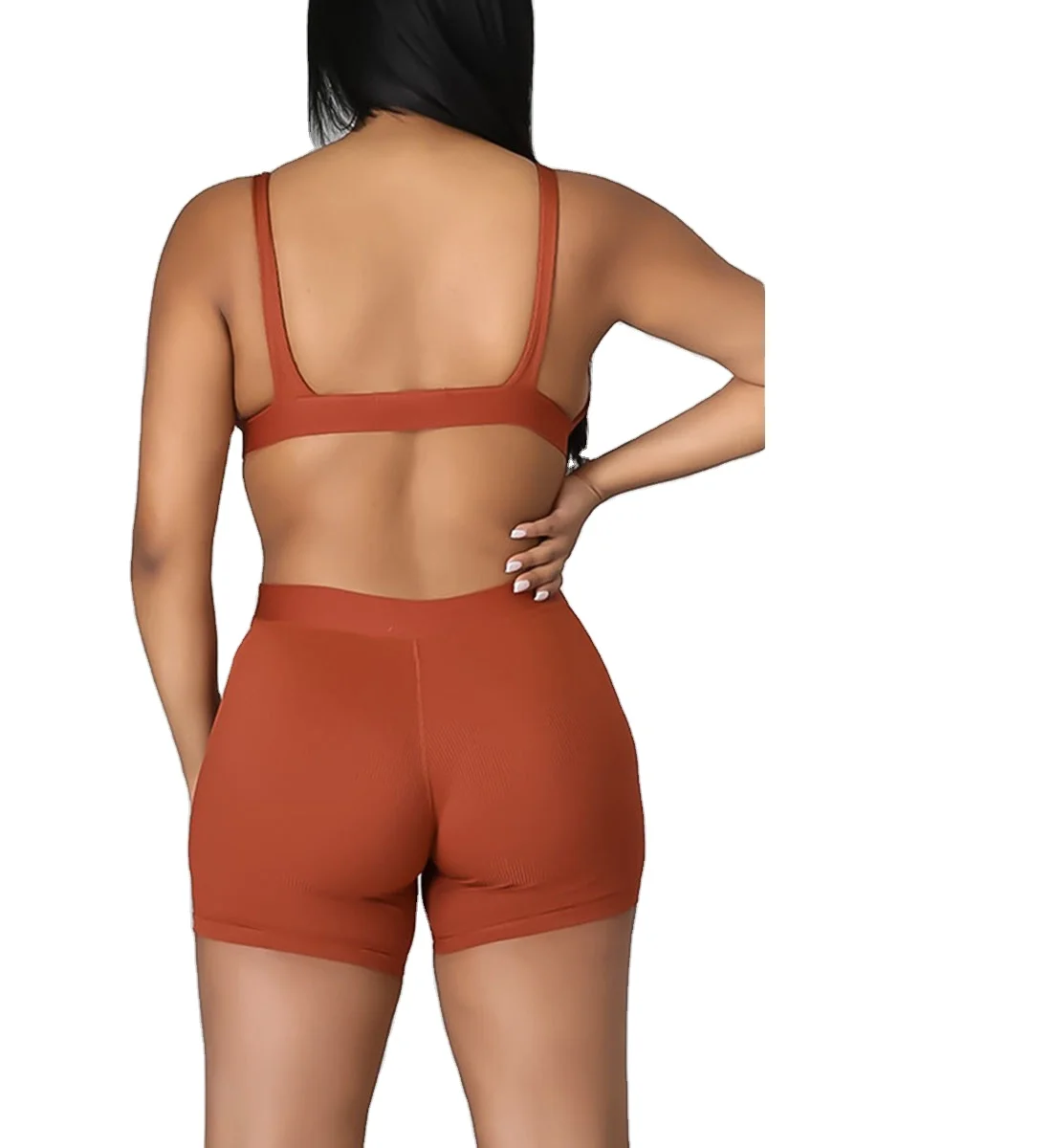 Cheap Price Summer Ladies Two Piece Sets Casual Outfit Women Clothing 2 Piece Women Braw And Shorts Sets